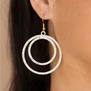 Paparazzi Elegant Gold Hoop Earrings